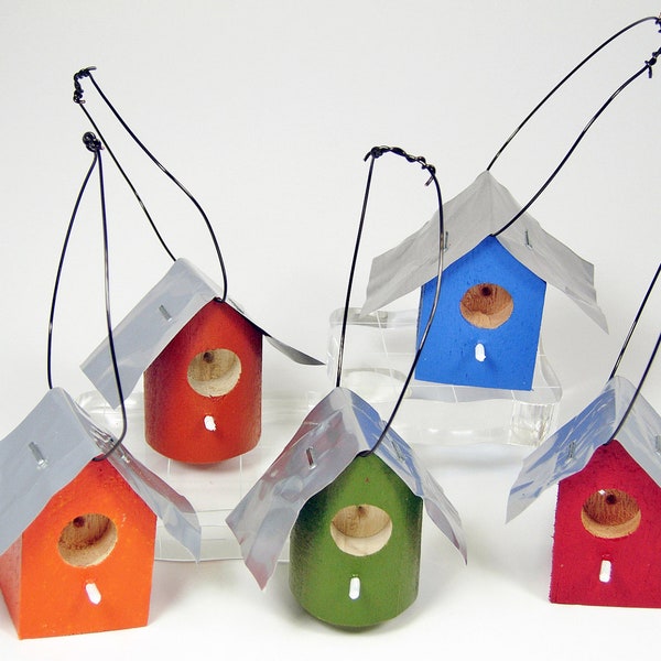 Christmas Ornaments Mini Birdhouse