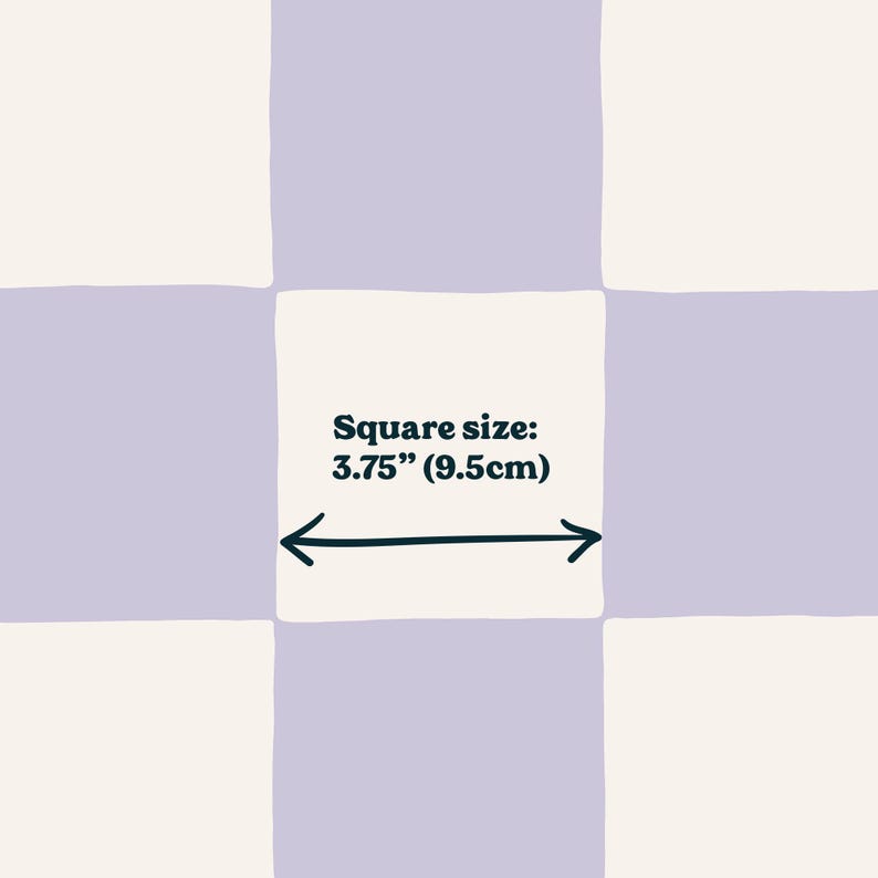 Retro Checkerboard Wallpaper in Lilac and White | Trending Decor for Kitchens Bedrooms and Bathrooms (Peel & Stick or Traditional) image 6