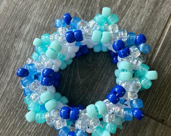 Pulseira Kandi Rotator Cuff, Personalizável, Pré-fabricada, Lembrancinhas de Festa, Presente de Aniversário, Presente de Natal, Feita à Mão para Festivais e Raves, Joias, Plur