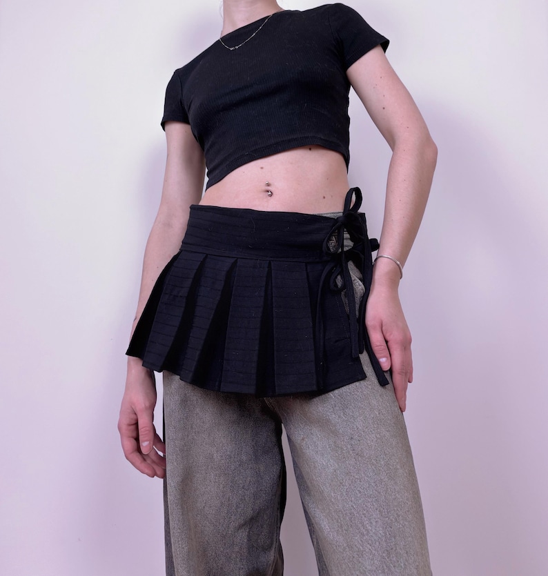 Pleated Skirt, Overskirt, Lace Skirt Sewing Pattern | Sizes: 3XS-3XL | YouTube Video Tutorial | Beginner Friendly image 12