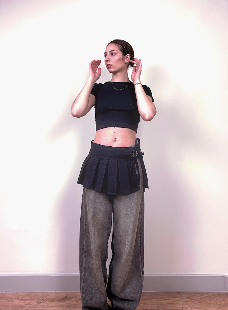 Pleated Skirt, Overskirt, Lace Skirt Sewing Pattern | Sizes: 3XS-3XL | YouTube Video Tutorial | Beginner Friendly image 4