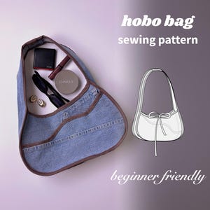 Naaipatroon hobo-tas | Video-tutorial | Geschikt voor beginners