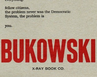 Charles Bukowski Broadside