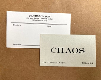 Timothy Leary - CHAOS DOSAGE