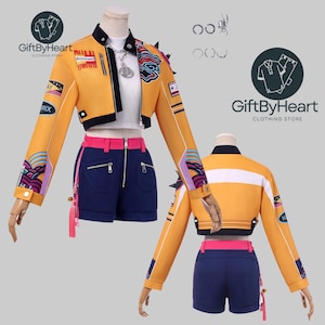 K-pop Demon Hunters Rumi Cosplaykostuum, Uniform Halloween Carnaval, Party Kerst Speelrol, Kleding Kleding voor vrouwen