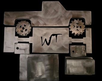 Weldtrucks square body style practice welding kit.