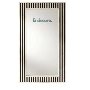 Handmade Bone Inlay Mirror Frame – Decorative Wall Hanging Vanity Mirror | Luxury Home Décor Accent for bathroom |Handcrafted by EndecoreArt