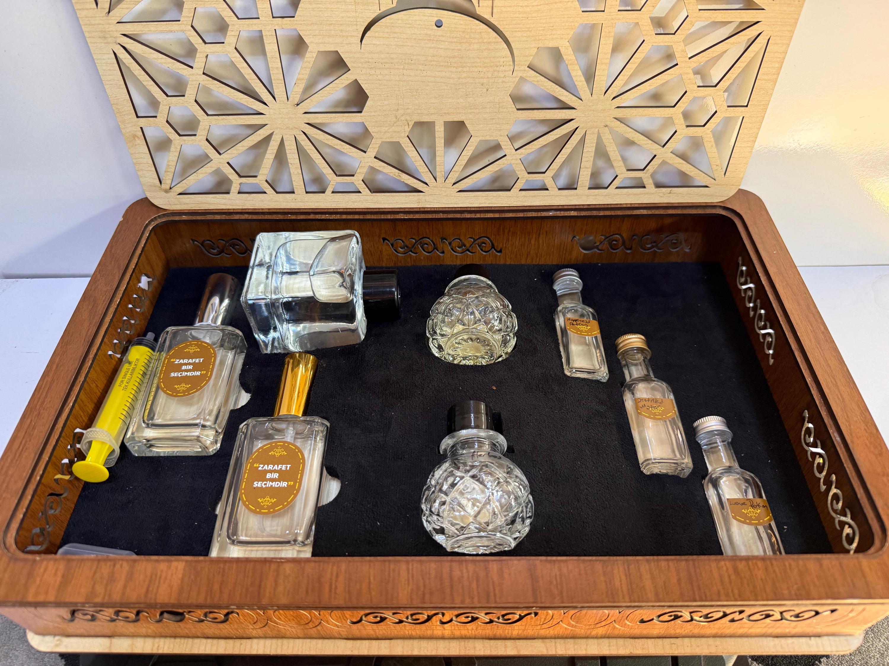 DIY Perfume Making Kit: Niche Fragrance Craft Set, Refillable Bottles ...