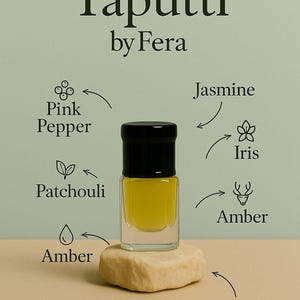 Ferox – Alcohol-Free Natural Musk | Amber, Patchouli & Jasmine | Unisex Long-Lasting Vegan Fragrance | Naturel Musk | Bold Perfume Oil