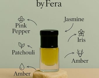 Ferox – Alcohol-free Natural Musk Amber, Patchouli Jasmine