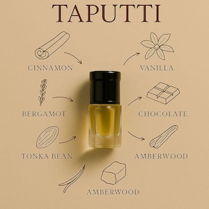Tonkaris – Natural Musk Oil | Tonka, Chocolate, Vanilla, Cinnamon | Handmade, Alcohol-Free Attar | Warm & Sweet Scent | Premium Fragrance