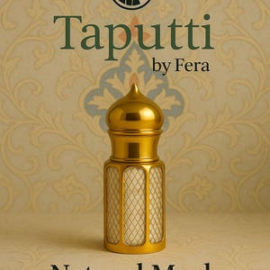 White Musk - Premium Musk Attar | Soft Powdery Unisex Perfume Oil | Alcohol-Free | Taputti by Fera | Organic Body Oil | Unisex Musk |