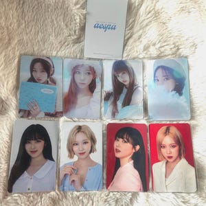 OFFICAL Aespa - Season Greetings & My World photocards