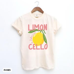 Comfort Colors® Limoncello Shirt, La Dolce Vita Shirt, Lemon Shirt, Coastal Granddaughter, Amalfi Coast, Italia Shirt, Italy travel shirt