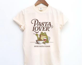 Camiseta de pasta Comfort Colors®, Club de amantes de la pasta, Regalo para amantes de la pasta, Camiseta de espaguetis, Regalos para la abuela, Camiseta italiana, Camiseta divertida de comida, Humor culinario