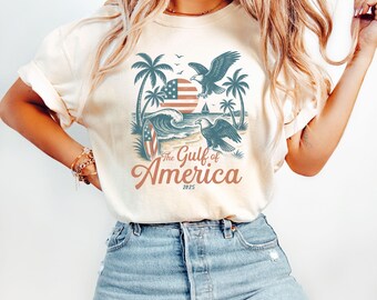 Koszulka Comfort Colors® 4 lipca, koszula Coquette z amerykańską flagą, koszula z kokardą USA, koszulka 4 lipca, damska koszulka patriotyczna, czerwono-biało-niebieska