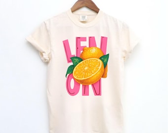 Comfort Colors® Lemon Shirt, La Dolce Vita Shirt, Citrus Shirt, Coastal Grandmother, Amalfi Coast Shirt, Italia Shirt, Italy travel shirt