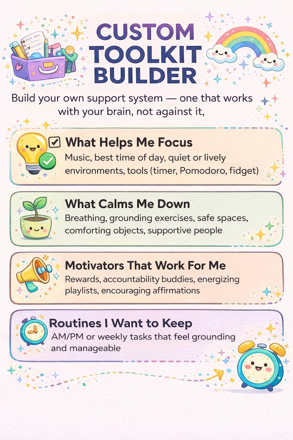 ADHD Toolkit for Teens and Tweens | Executive Function & Emotional ...