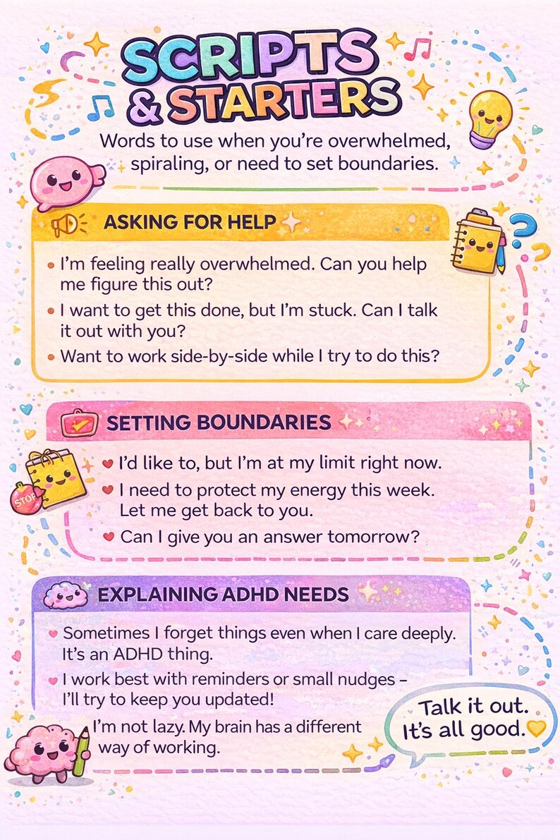 ADHD Toolkit for Teens and Tweens | Executive Function & Emotional ...