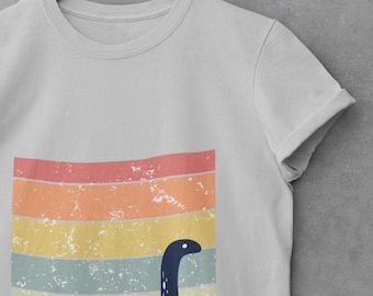 Camiseta del monstruo del lago Ness, recuerdo de las Tierras Altas de Escocia