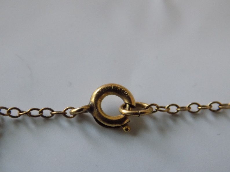 Lovely Vintage shell cameo pendant vintage necklace antique pendant with 12 KGF chain cameo jewelry