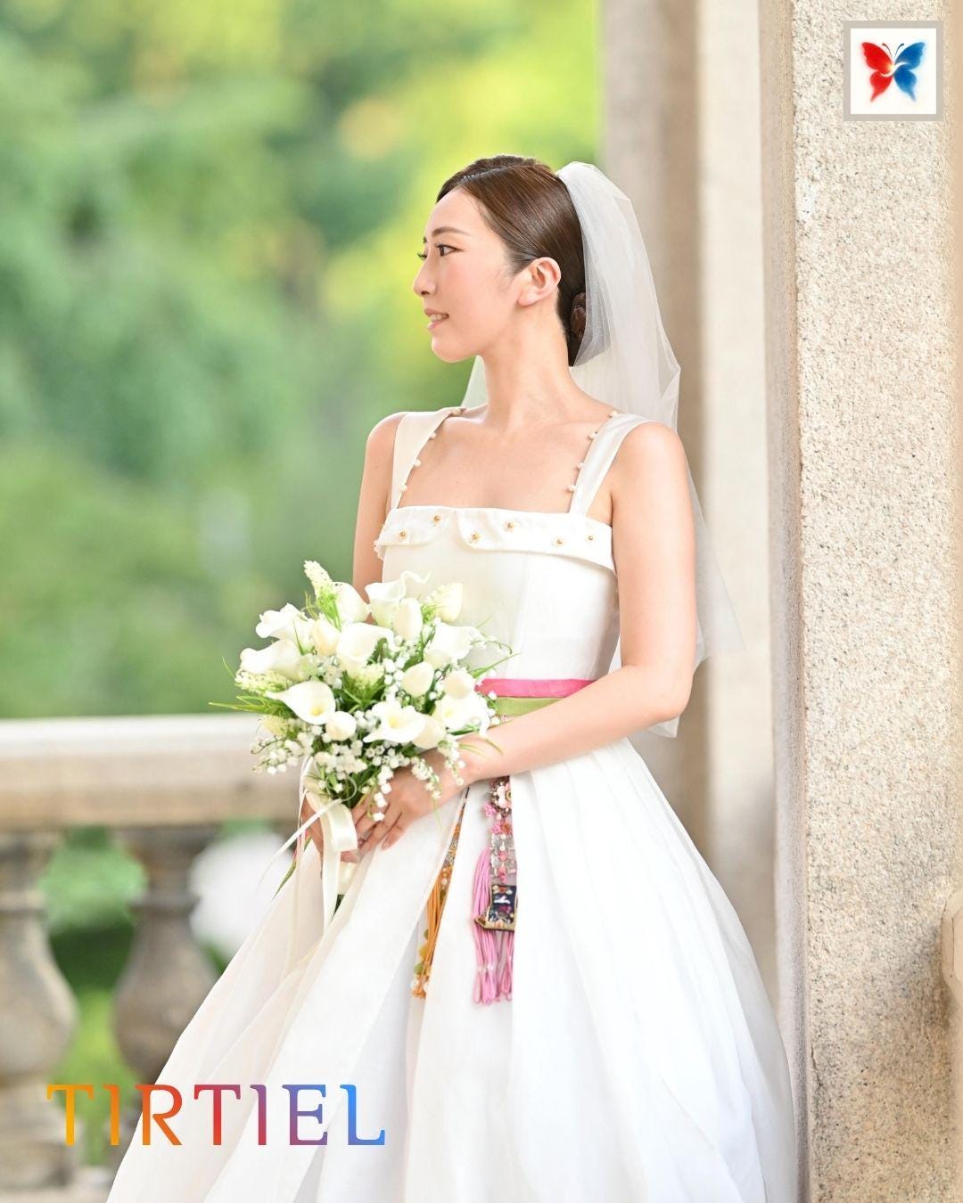 korean style wedding dress White Bridal Hanbok korean wedding