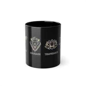2016 chicago cubs world series coffee mug Chicago Cubs GOAT Black Mug - 2016 World Series Champions