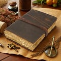 Handmade Leather Journal: Personalized Writing Notebook, 200 Deckle Edge Pages product logo