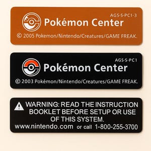 Retro Label Stickers – For Miyoo Mini, Anbernic, RG Nano & Classic Handhelds || Hayatos Midnight Mods
