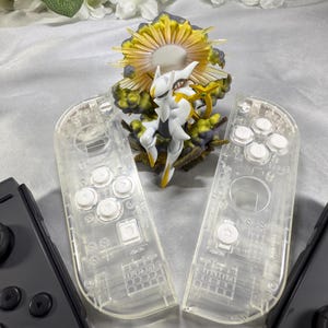 Crystal Clear Joy-Con Shell Kit