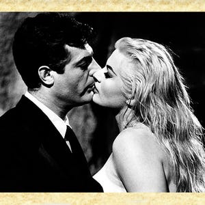 Cinema Italiano Art 22 La dolce vita Papiarte Poster Stampe da Parete, Vintage su Carta Pergamenata, Arredamento, Casa