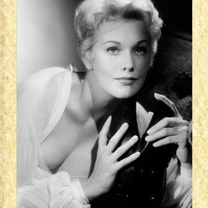 Cinema Americano Art 31 Kim Novak, Papiarte Poster Stampe da Parete, Vintage su Carta Pergamenata Arredamento, Casa