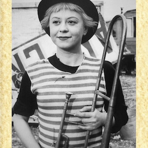 Cinema Italiano Art 19 Giulietta Masina (La strada) Papiarte Poster Stampe da Parete, Vintage su Carta Pergamenata, Arredamento, Casa