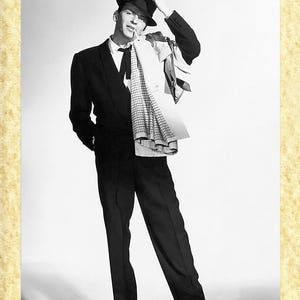 Cinema Americano Art 23 Frank Sinatra, Papiarte Poster Stampe da Parete, Vintage su Carta Pergamenata Arredamento, Casa