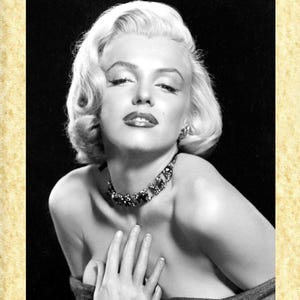 Cinema Americano Art 34 Marilyn, Papiarte Poster Stampe da Parete, Vintage su Carta Pergamenata Arredamento, Casa