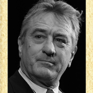 Arte cinematográfico estadounidense 84 Robert De Niro, impresiones de póster de Papiarte, decoración vintage en papel pergamino, hogar