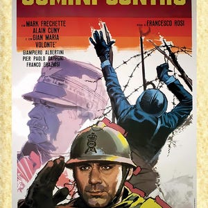 Locandina Cinema Art 48 Uomini contro, Papiarte Poster Stampe da Arredamento, Vintage su Carta Pergamenata