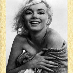 Cinema Americano Art 41 Marilyn (La moglie in vacanza), Papiarte Poster Stampe da Parete, Vintage su Carta Pergamenata Arredamento, Casa
