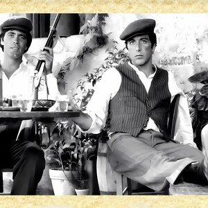 Arte cinematográfico estadounidense 72 Al Pacino, póster de Papiarte, impresiones de pared, decoración vintage en papel pergamino, hogar