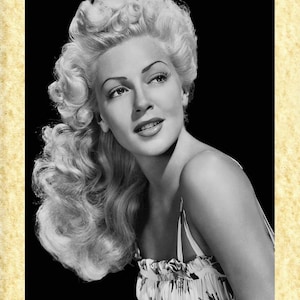 Cinema Americano Art 33 Lana Turner, Papiarte Poster Stampe da Parete, Vintage su Carta Pergamenata Arredamento, Casa