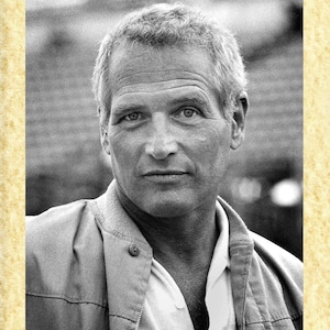 American Cinema Art 51 Paul Newman, Papiarte Poster Wanddrucke, Vintage auf Pergamentpapier Dekor, Home