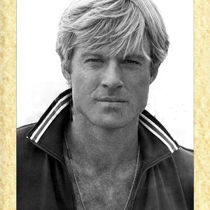 American Cinema Art 85 Robert Redford, Papiarte Poster Wanddrucke, Vintage auf Pergamentpapier Dekor, Home
