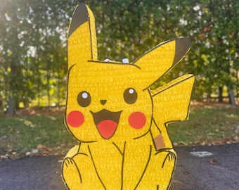 Piñata de pikachu perfecta para tu cumpleaños