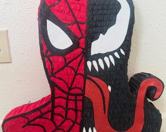 SpiderMan and Venom Piñata: Birthday Party Decoration