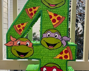 Piñata de las Tortugas Ninja