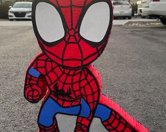 Spider-Man Piñata, Handmade Party Decoration