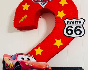 piñata de cars perfecta para tu cumpleaños