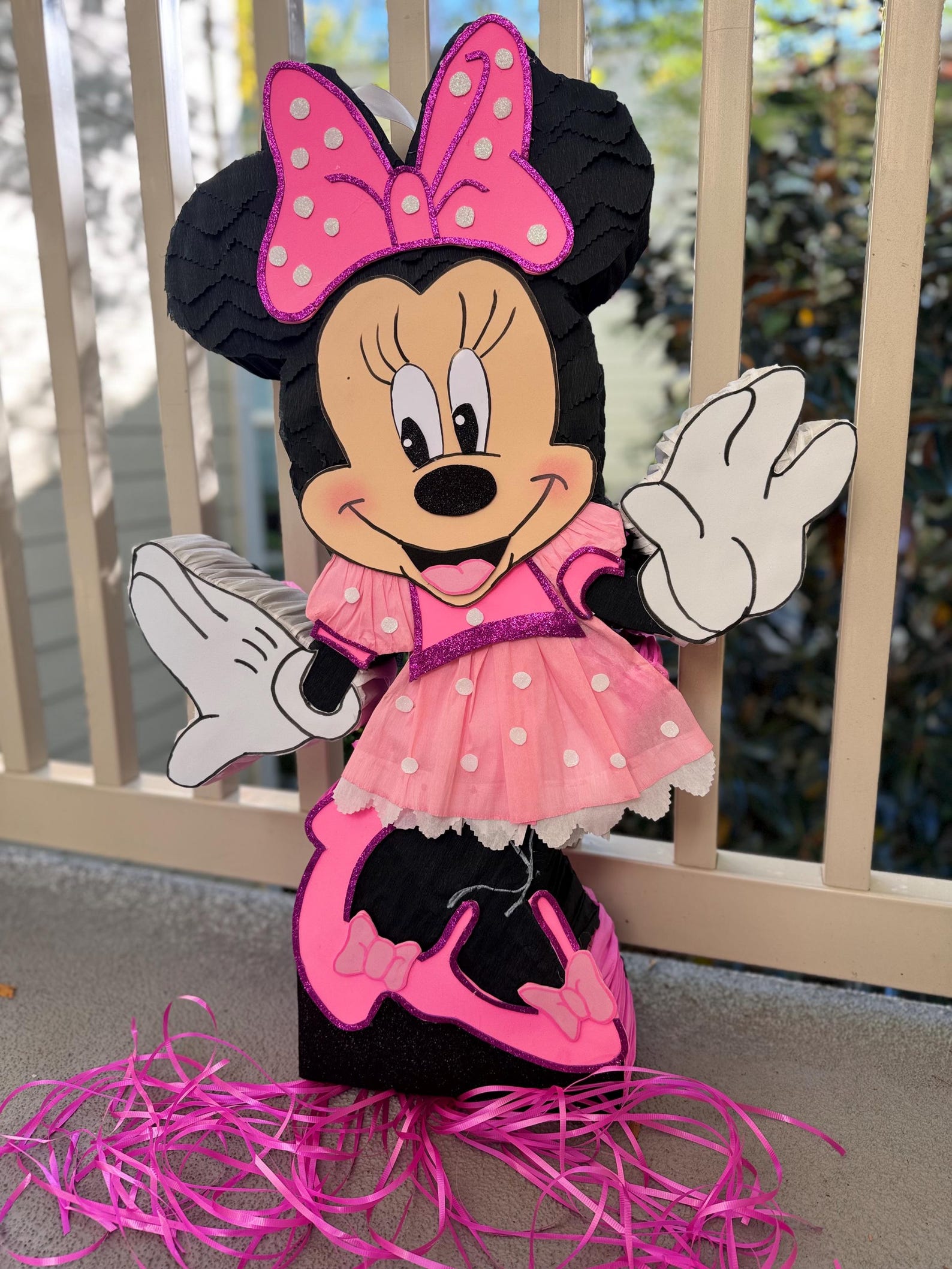 Piñata De Minnie Mouse - Etsy