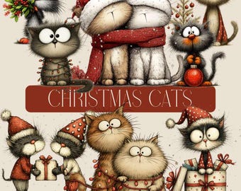 猫のクリスマス クリップアート クリスマスツリー クリップアート 猫の