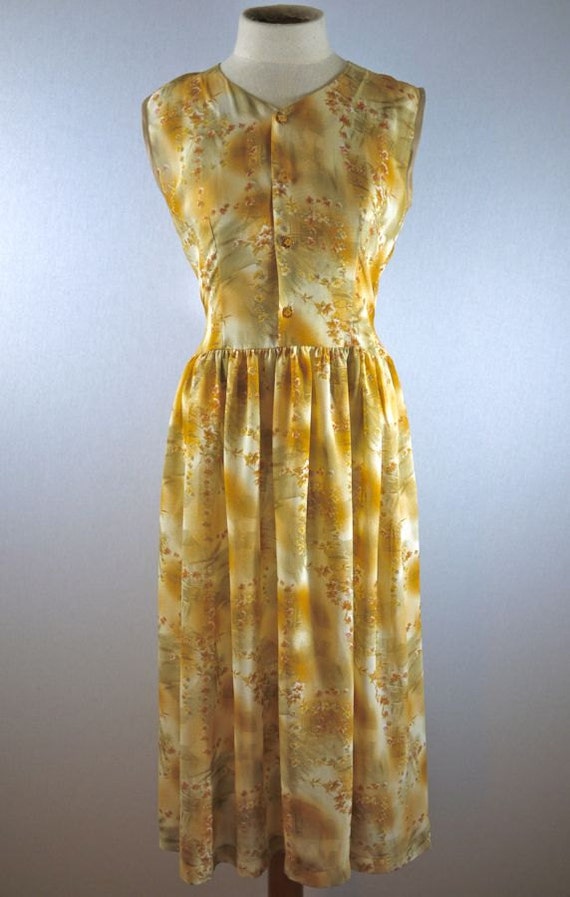 Peach Blush Floral Flowy Day Dress Peach Blush Floral Flowy Day Dress